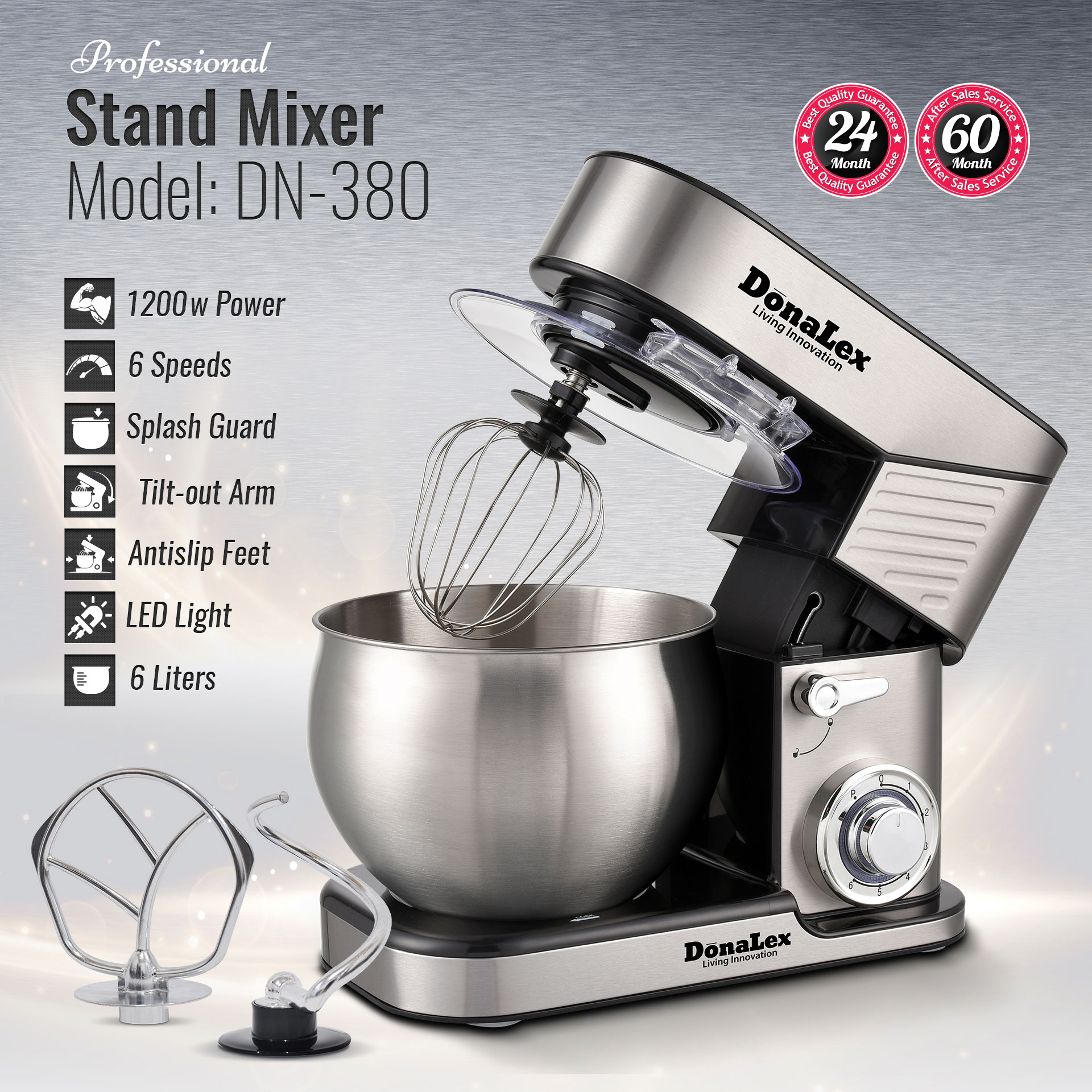 همزن حرفه ای dn-380
