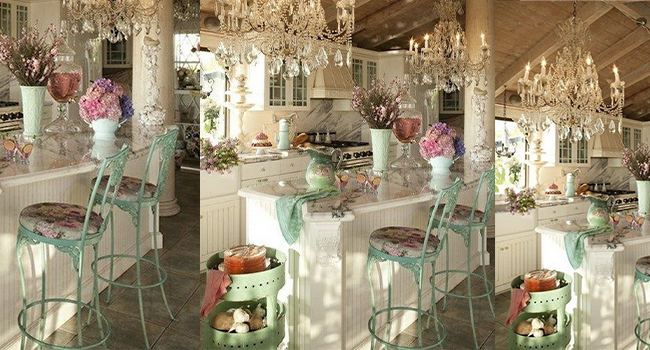 سبک شابی شیک برای آشپزخانه