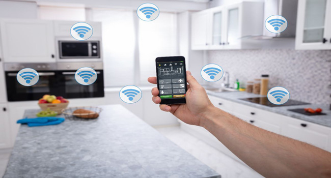 اتصال Wi-Fi در لوازم خانگی 